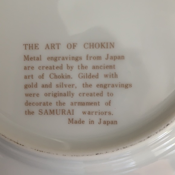 The art of CHOKIN GILDED GOLD TRIM - Picture 3 of 3